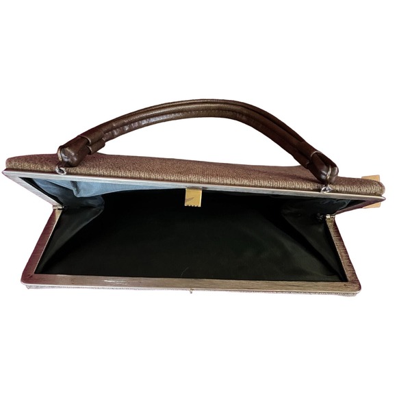 Caron of Houston, TX Vintage Handbag with Velvet, Sequins and Jeweled Design - Picture 5 of 15